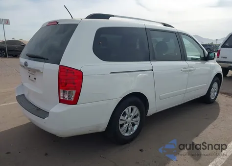 2012 Kia Sedona Lx из США, поврежденный, VIN KNDMG4C76C6466384